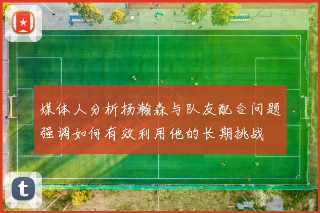 媒体人分析杨瀚森与队友配合问题强调如何有效利用他的长期挑战